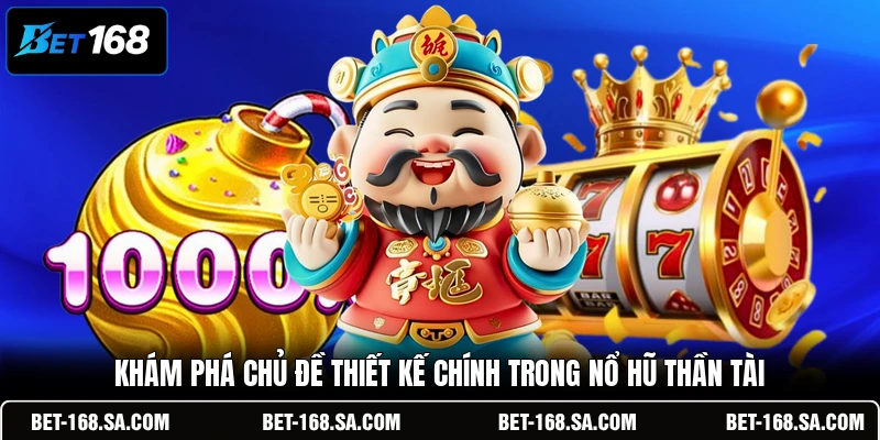 Khám phá chủ đề thiết kế chính trong Nổ Hũ Thần Tài
