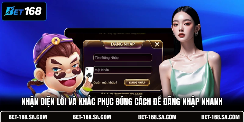 Nhận diện lỗi và khắc phục đúng cách để đăng nhập nhanh