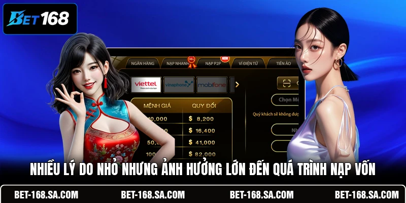 Nhiều lý do nhỏ nhưng ảnh hưởng lớn đến quá trình nạp vốn