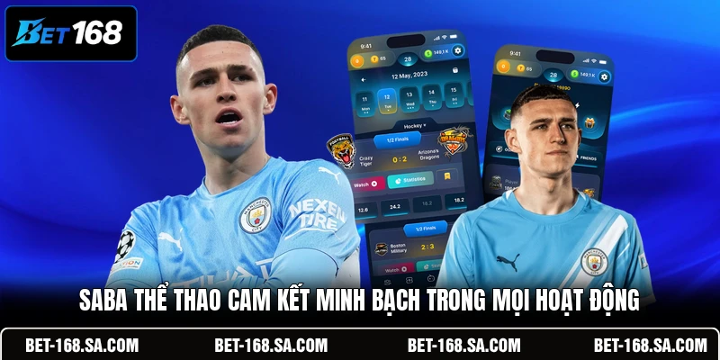 SABA Thể Thao cam kết minh bạch trong mọi hoạt động